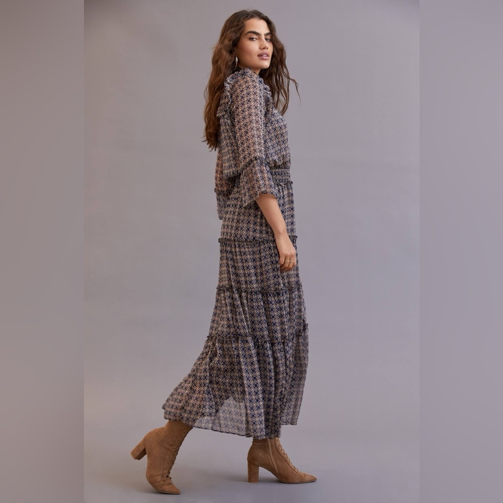 Misa Los Angeles Tiered Maxi Dress by Anthropologie